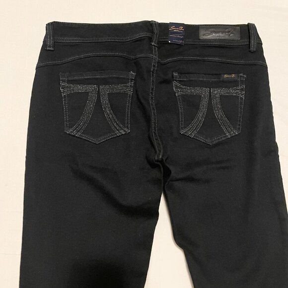 Seven 7 Slim Boot Jeans Womens Size 10 - Picture 11 of 16